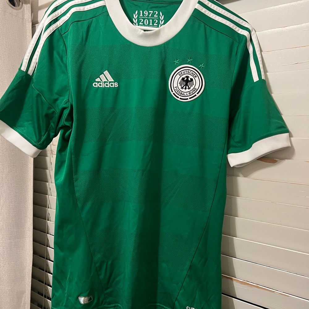 Adidas Green Germany Soccer Jersey
